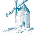 Large windmill