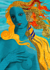 Birth of Venus reinterpreted