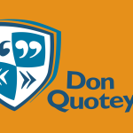 Don Quotey on orange background
