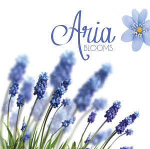 Aria Blooms brochure cover