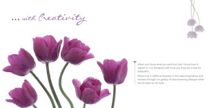 Aria Blooms brochure inside spread 2